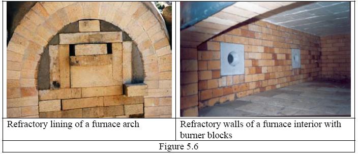 High Alumina Fire Bricks Lining Material For Upward Continuous